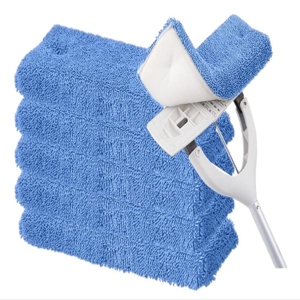 Superio Microfiber Mop Head Replacement for Self-Wring Miracle Mop, Microfiber Cleaning Pad, Mop Refill, Self Wringing Mop (1 Pack)