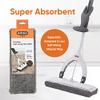 Superio Microfiber Mop Head Replacement for Self-Wring Miracle Mop, Microfiber Cleaning Pad, Mop Refill, Self Wringing Mop (3 Pack) view 3