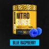 Jacked Factory Nitrosurge Build Pre Workout with Creatine for Muscle Building - Con Cret Creatine Powder & elevATP for Intense Energy, Powerful Pump, & Endless Endurance - 30 Servings, Blue Raspberry view 3