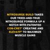 Jacked Factory Nitrosurge Build Pre Workout with Creatine for Muscle Building - Con Cret Creatine Powder & elevATP for Intense Energy, Powerful Pump, & Endless Endurance - 30 Servings, Blue Raspberry view 4