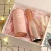 CHARMGIFTBOX White Gift Boxes with Lids, 9x7x4 Inches Gift Box with Ribbon, Collapsible Gift Boxes with Magnetic Closure for Presents, Bridesmaid Proposal Box Contains Gift Card Ribbon Tag view 4