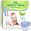 Easy@Home Ovulation & Pregnancy Test Strips Kit: 40 Ovulation Strips and 10 Pregnancy Tests Accurate Fertility Tracker OPK - Powered by Premom APP | 40LH + 10HCG + 50 Urine Cups view 1