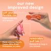 Bodyotics Menstrual Disc Reusable, 2-Pack Size S & L - Softer Than Menstrual Cups and Can Be Used Intimate Moments - Comfort-Fit Period Disc Set with 12 Hr Wear - 100% Medical Grade Silicone view 3