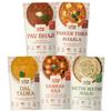The Cumin Club Variety Pack | 5 Authentic Indian Meals | Ready in 5 Minutes, Just Add Water | All-Natural, No Preservatives | Vegetarian-Friendly view 1