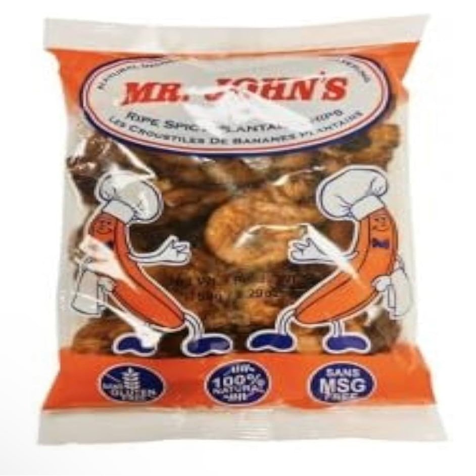 Mr john's ripe spicy plantain chips/150g, (Pack of 16)