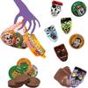 Fruidles Trick or Treat Mesh Bag of Halloween Snacks, Individually Wrapped Candy for Parties, Festivals, and Haunted Houses (18-Pack, Total of 180 Coins) view 1