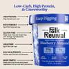 Folk Revival Blueberry Almond Keto Instant 'Oatmeal' - 20g Protein, 5g Net Carbs, High Fiber, Non GMO, Gluten Free, Made with Acorns - 6 Cups Per Case view 2