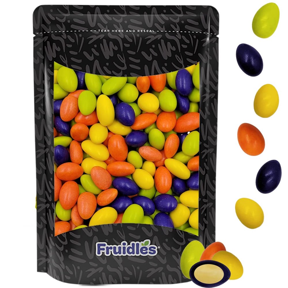 Fruidles Vibrant Jordan Candy Almonds with a Sweet Sugar Coating, Kosher Certified Parve (Half-Pound, Variety Pack)