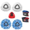 O-Cedar Mop Head Replacement  4 Pcs Durable and Machine Washable Mop Heads Replacements with Triangle Spin Mop Replacement Head Base  Compatible with O-Cedar Mop, O-Cedar Spin Mop, & Ocedar Mop Head view 1