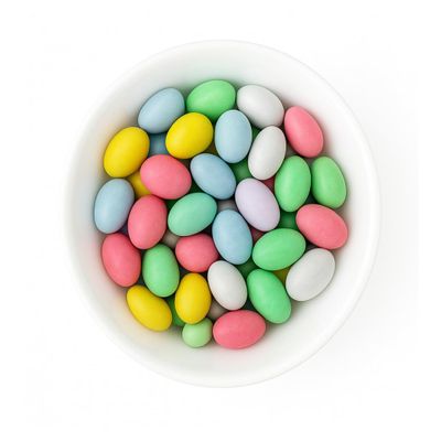 SweetGlob Jordan Almonds Party Colors Hard Candy (5 Pound, Assorted Pastel Colors)