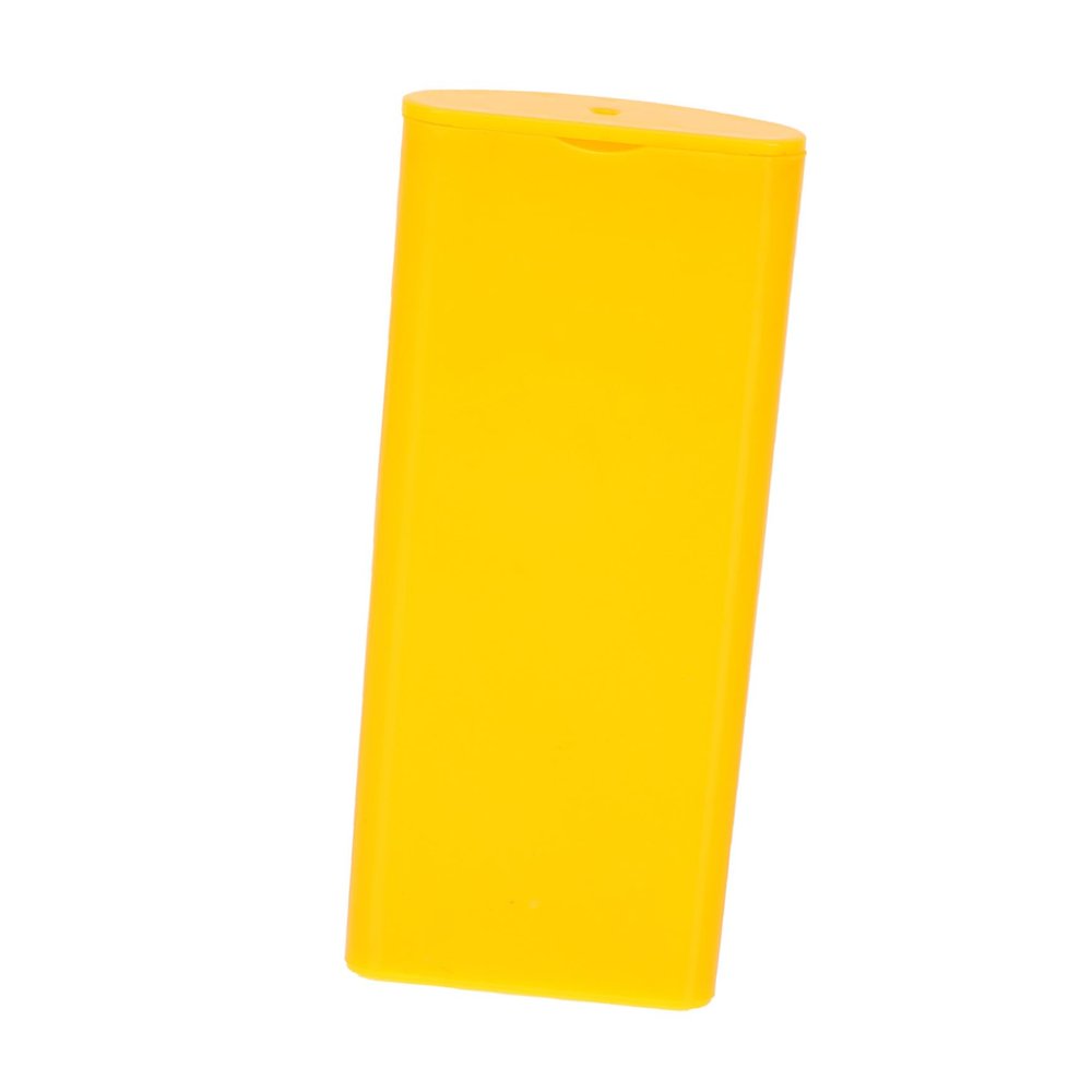 1pc Cutter Device off Tool Simple Container Disposable Blades Holder Used Sharps Shop Old Mini Barber Yellow Special Multipurpose Disposal Outdoor Storage Broken Safe Home