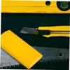 1pc Cutter Device off Tool Simple Container Disposable Blades Holder Used Sharps Shop Old Mini Barber Yellow Special Multipurpose Disposal Outdoor Storage Broken Safe Home view 3