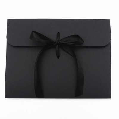 10PCS Gift Wrapping Bag for Scarves, Large Gift Envelopes Silk Scarf Shirt Present Bags Birthday Wedding Christmas Kraft Gift Bags Party Favor Gift Packing Envelopes with Ribbon
