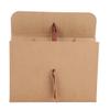 10PCS Gift Wrapping Bag for Scarves, Large Gift Envelopes Silk Scarf Shirt Present Bags Birthday Wedding Christmas Kraft Gift Bags Party Favor Gift Packing Envelopes with Ribbon view 4