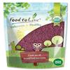 Food to Live Organic Black Elderberry Juice Powder, 6 Ounces  Non-GMO, Made from Raw Dried Berries, Unsulfured, Vegan, Bulk, Great for Baking, Smoothies, Yogurts, No Sulphites, Contains Maltodextrin view 1