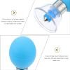 Healifty 2pcs Portable Negative Pressure Cupping Vacuum Cupping Cups for Home Massage Therapy Relieve Muscle Soreness Durable Acupressure Suction Cups for Back and Shoulder Use view 2