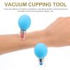 Healifty 2pcs Negative Pressure Cupping Device Vacuum Design for Home Use Cupping Apparatus for Back Shoulders and Thighs Easy to Clean and Reusable view 2