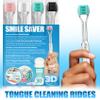 autisticare 4-PK Sensory 3-Sided Toothbrush for Special Needs | Now Even Softer | Fast Easy & Clinically Proven | Autism Spectrum Disorder | Autistic Asperger Caregiver Calm Made in USA view 4
