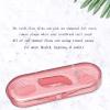 High Toughness Professional Toothpicks Sticks Dental Floss Picks 70 Picks Threader Flosser with 7 Storage Cases, flossing for Family,Hotel,Travel view 2