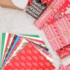 130 Sheets Christmas Tissue Paper- 20" x 20" Christmas Wrapping Paper Holiday Tissue Bulk Perfect for Gift Boxes, Xmas Gift Wrapping Bags, and Wine Bottles(10 Designs) view 4