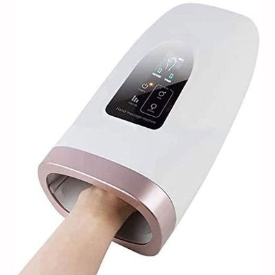 Feiyx Electric Hand Massager for Arthritis Air Compression Pain Relief Gifts with 6 Levels Pressure Point Heating Shiatsu Therapy Massage Machine,Hand Compression Massager