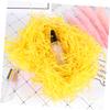 Ipetboom 5 Packs Rafia Shredded Paper Crinkled Decorating Color Boxes for Presents Birthday Decorations Party Decorations Shape Straw Filler Paper Shreds Shredded Paper Filler Yellow view 4