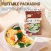 Egg Flower Soup Mix, Vegetable Mix Soup with 4 Flavors (Laver, Spinach, Mushroom, Tomato), 0.3 Ounce (8 Pack) view 2