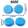 TIHOOD 60PCS Colorful Contact Lens Case Bulk Eye Lense Box Holder Container Soak Storage Travel Kit for Eyes Care, 6 Colors view 2
