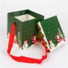 EDWOL Christmas Treat Boxes 3D Xmas Goodie Boxes Christmas Holiday Party Favor Present Supplies Candy Treat Cardboard Cookie Boxes,Green 3# view 1