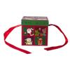 EDWOL Christmas Treat Boxes 3D Xmas Goodie Boxes Christmas Holiday Party Favor Present Supplies Candy Treat Cardboard Cookie Boxes,Red 1# view 4