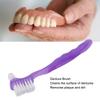 ZJchao False Teeth Cleaning Brush, Elderly Portable False Teeth Container Denture Brush False Teeth Cleaning Home Travel() view 2
