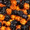 Spooky Pop Halloween Black & Orange Popcorn by It's Delish, 8 Oz Bulk Bag | Bulk Gourmet Air Popped Pop Corn Snack - Fruity Orange Themed Candy Confetti | Birthday Party, Events  Vegan, Kosher view 2