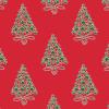 Cute Red and Green Paw Print Christmas Wrapping Paper, Thick Premium Cat Dog Lover Gift Wrap, Pet Theme Holiday Party Decoration Decor (12 foot x 30 inch roll) view 2