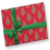 Cute Red and Green Paw Print Christmas Wrapping Paper, Thick Premium Cat Dog Lover Gift Wrap, Pet Theme Holiday Party Decoration Decor (12 foot x 30 inch roll) view 3