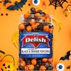 Spooky Pop Halloween Black & Orange Popcorn by It's Delish, 16 Oz Jumbo Container | Bulk Gourmet Air Popped Pop Corn Snack - Fruity Orange & Black Themed Candy Confetti  Vegan, Kosher, 1 Count view 2