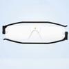 DIBAKO Flat Folding Reading Glasses Men Women Computer Eyeglasses Super Slim Rotating Vision Eyeglasses Blue Light Blocking (Color : Black, Size : 3.0X) view 1