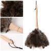 THARAHT 1PCS Ostrich Feather Duster Fluffy Natural with Wood Handle Reusable Washable for Cleaning Keyboard,Home,Car,Office Ostrich Feather Duster,16 Inch view 3