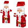 WEEPA 7 Pcs Christmas Eve Box Stackable Christmas Boxes Santa Claus Themed Nesting Boxes Paper Box for Home and Party view 1