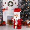 WEEPA 7 Pcs Christmas Eve Box Stackable Christmas Boxes Santa Claus Themed Nesting Boxes Paper Box for Home and Party view 3