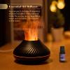 Ailgely Flame Mist Humidifier Aromatherapy Essential Oil Diffuser With 7 Color Night Light Quiet Auto-off USB Humidifier for Home Office Bedroom Baby Room view 4