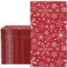 AnyDesign Christmas Guest Napkins 3 Ply Disposable Paper Pack Snowflake Decorative Red Dinner Hand Napkin Towel for Xmas Party Supplies Winter Holiday Wedding Birthday Table Decorations, 80Pcs view 1