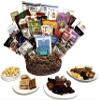 Customize your 38 piece chocolate gift basket of gourmet chocolates, cookies, and crunches! Perfect for businesses, clients, employees, birthdays, thank you and more! view 2