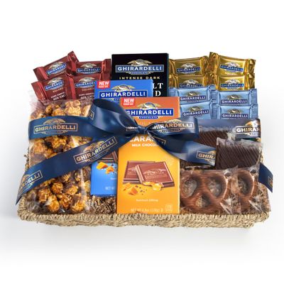 A Gift Inside Signature Ghirardelli Chocolate Delights Gift Basket