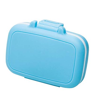 Muti Compartments Travel Pill Organizer Moisture Proof Small Pill Box for Pocket Purse Daily Pill Case Portable Medicine Vitamin