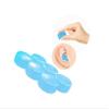 6Pcs Deformable Silicone Mud Earplugs Reusable Waterproof Noise Cancelling Earplugs for Sleep, Swimming, Airplane, Concert Blue view 2