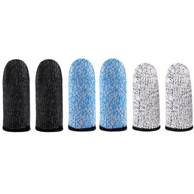 FOMIYES 3 Pairs Anti-Cut Fingertip Protector Protectors Guards Anti-Cutting Sleeve Reusable Covers Thumb Sleeve Cut Resistant Covers
