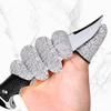 FOMIYES 3 Pairs Anti-Cut Fingertip Protector Protectors Guards Anti-Cutting Sleeve Reusable Covers Thumb Sleeve Cut Resistant Covers view 4