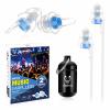 Softvox Concert Ear Plugs 2 Pairs, Noise Reduction Music Earplugs for Musicians, DJs, Festival, Raves, Loud Events, Hearing Protection for Adult/Kids 12+, incl Lanyard & Aluminum Case view 1