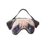 3D Cute Animal Funny Sleep Eye Mask for Men Women, Soft Plush Dog Blindfold Sleeping Mask for Plane Travel Yoga Office Snap Nap Eye Cover Eyeshade view 1