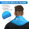 RelaxCoo Neck Ice Pack Wrap, Reusable Gel Ice Pack for Neck Shoulders, Cold Compress Therapy for Pain Relief, Injuries, Swelling, Bruises, Sprains, Inflammation and Cervical Surgery Recovery view 4